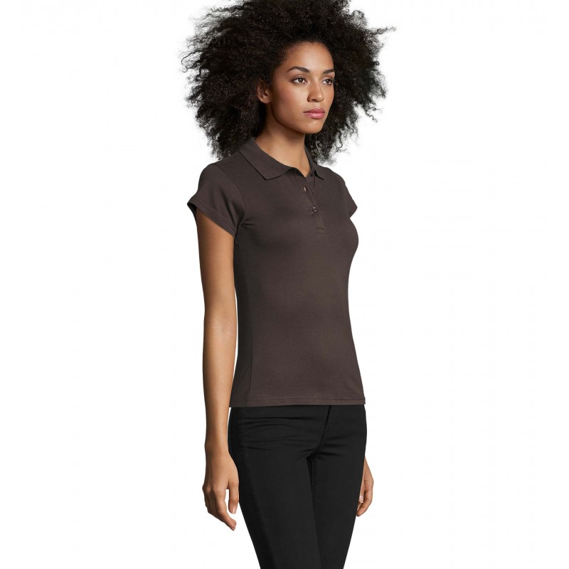 Sol's - Polo femme PRESCOTT WOMEN - Gris Foncé