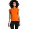 Sol's - Polo femme PRESCOTT WOMEN - Orange