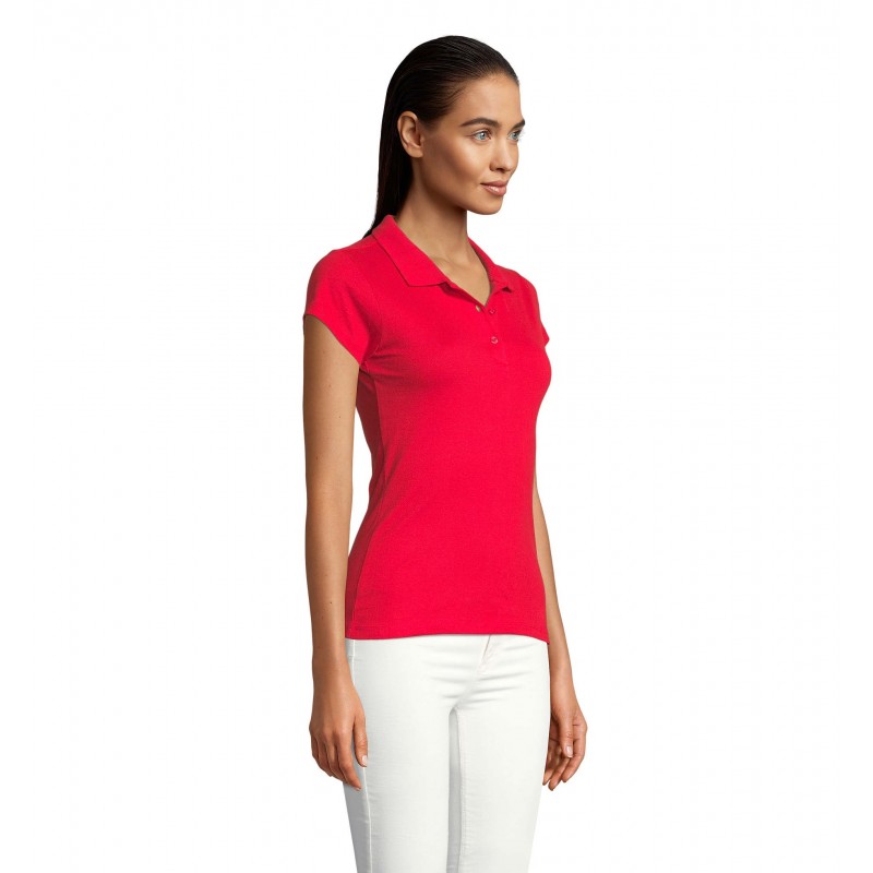 Sol's - Polo femme PRESCOTT WOMEN - Rouge