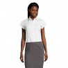 Sol's - Chemise femme stretch manches courtes EXCESS - Blanc