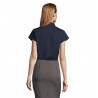 Sol's - Chemise femme stretch manches courtes EXCESS - Bleu Foncé