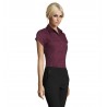 Sol's - Chemise femme stretch manches courtes EXCESS - Bordeaux Moyen