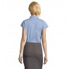 Sol's - Chemise femme stretch manches courtes EXCESS - Ciel Vif