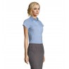 Sol's - Chemise femme stretch manches courtes EXCESS - Ciel Vif