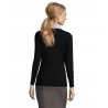 Sol's - Pull col v femme GLORY WOMEN - Noir