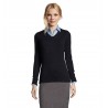 Sol's - Pull col v femme GLORY WOMEN - French Marine