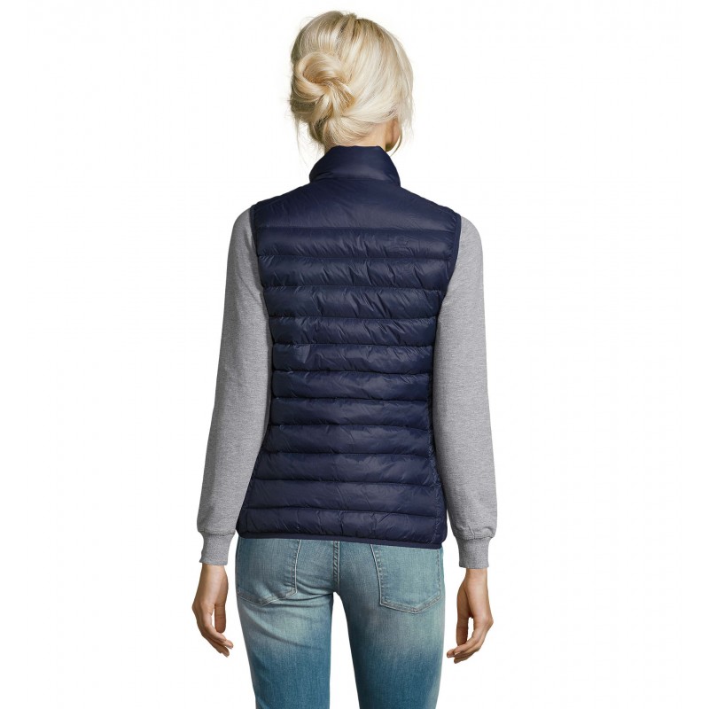 Sol's - Doudoune light sans manches femme VICTOIRE BW WOMEN - French Marine