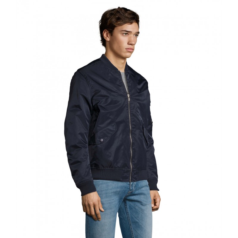 Sol's - Bombers unisexe fashion REBEL - French Marine