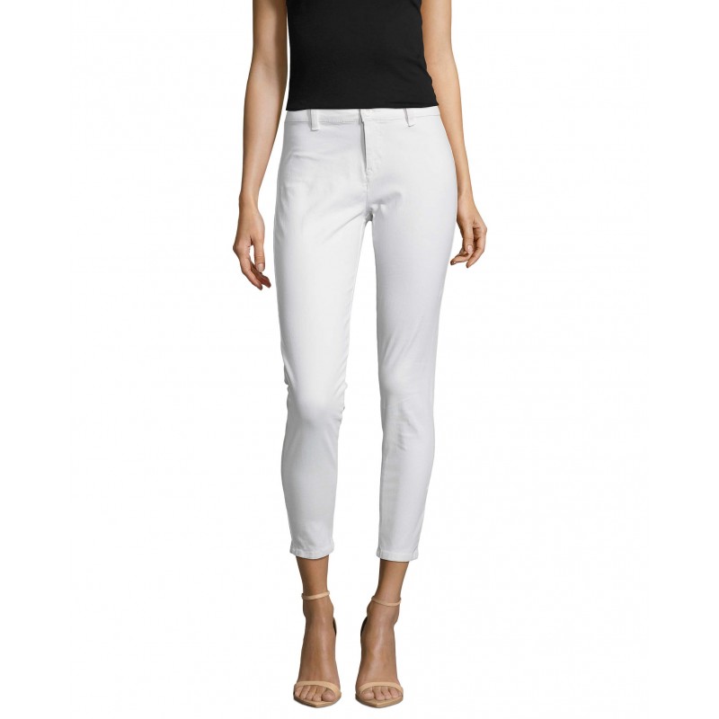 Sol's - Pantalon femme 7/8 JULES WOMEN - Blanc