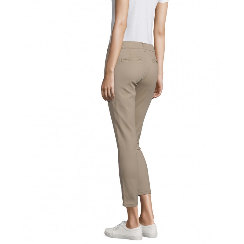 Sol's - Pantalon femme 7/8 JULES WOMEN - Châtaigne