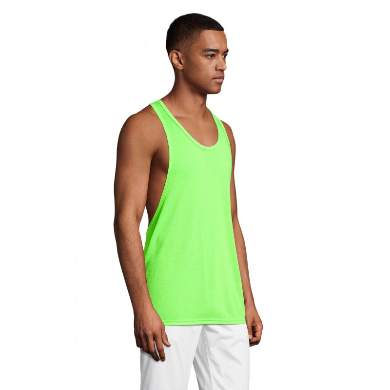 Sol's - Débardeur unisexe JAMAICA - Vert Fluo