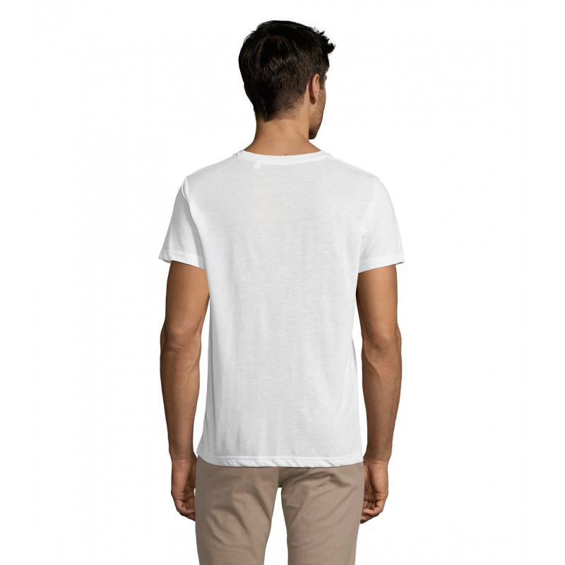 Sol's - Tee-shirt unisexe col rond pour la sublimation SUBLIMA - Blanc