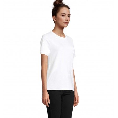 Neoblu - Tee-shirt en coton piqué unisexe LORIS - Blanc Optique