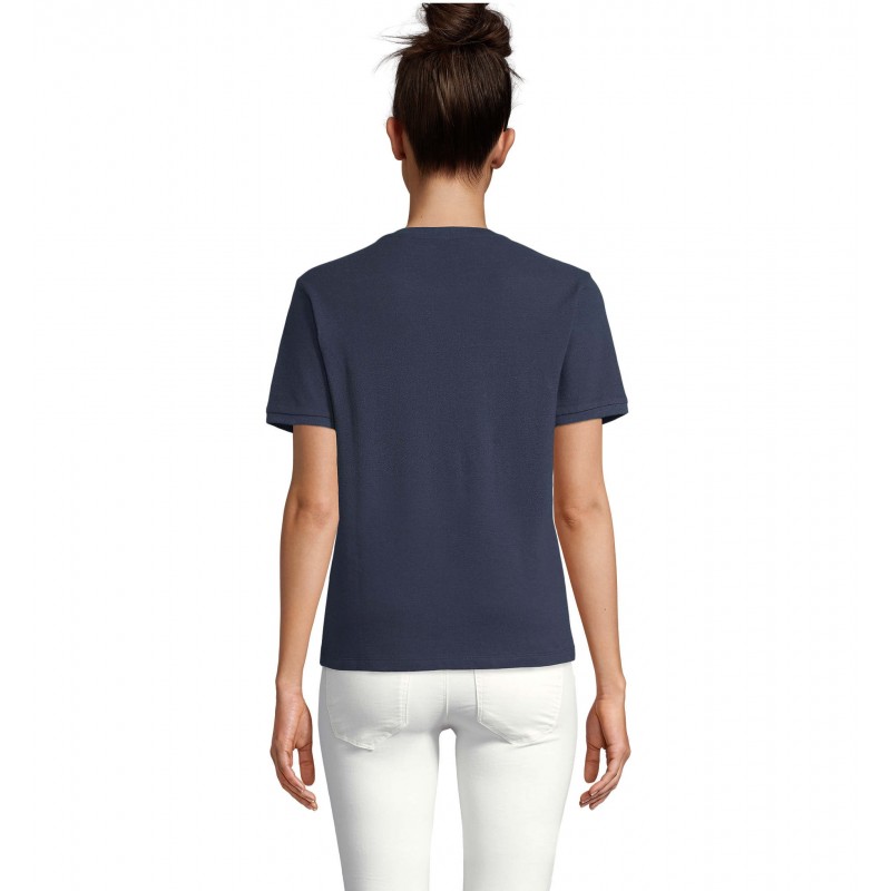 Neoblu - Tee-shirt en coton piqué unisexe LORIS - Nuit