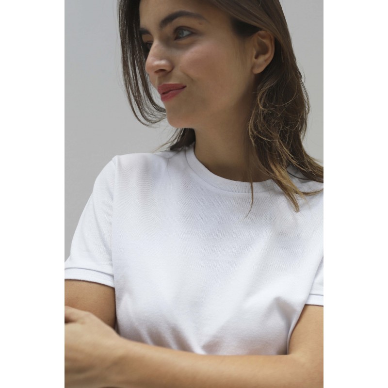 Neoblu - Tee-shirt en coton piqué unisexe LORIS