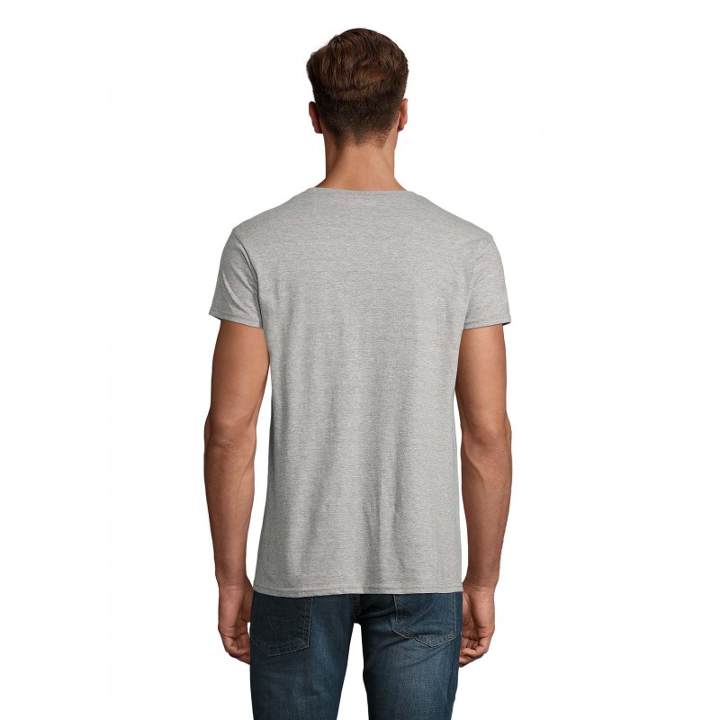 Sol's - Tee-shirt unisexe col rond ajusté EPIC - Gris Chiné