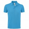 Sol's - Polo homme polycotton PRIME MEN Aqua