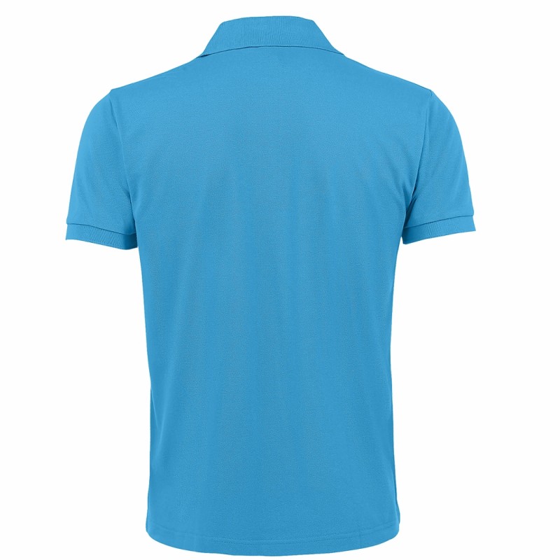 Sol's - Polo homme polycotton PRIME MEN Aqua