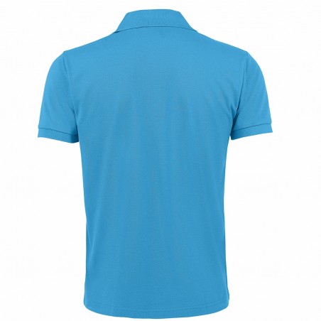 Sol's - Polo homme polycotton PRIME MEN Aqua