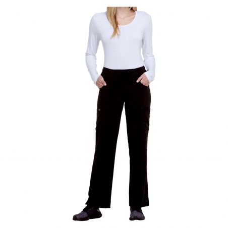 Dickies Medical - Pantalon à taille moyenne à cordon femme DKE010