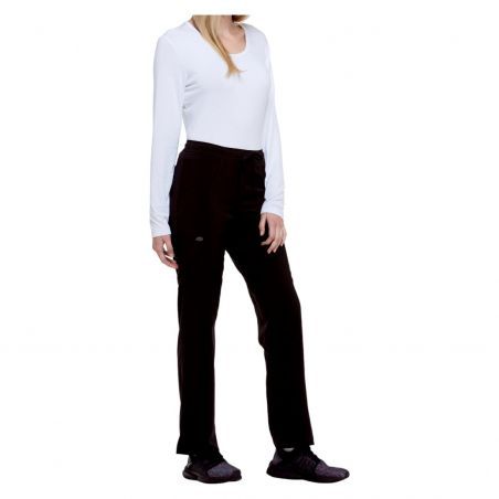 Dickies Medical - Pantalon à taille moyenne à cordon femme DKE010