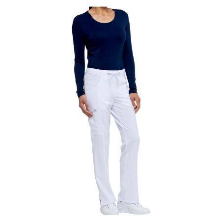 Dickies Medical - Pantalon à taille moyenne à cordon femme DKE010