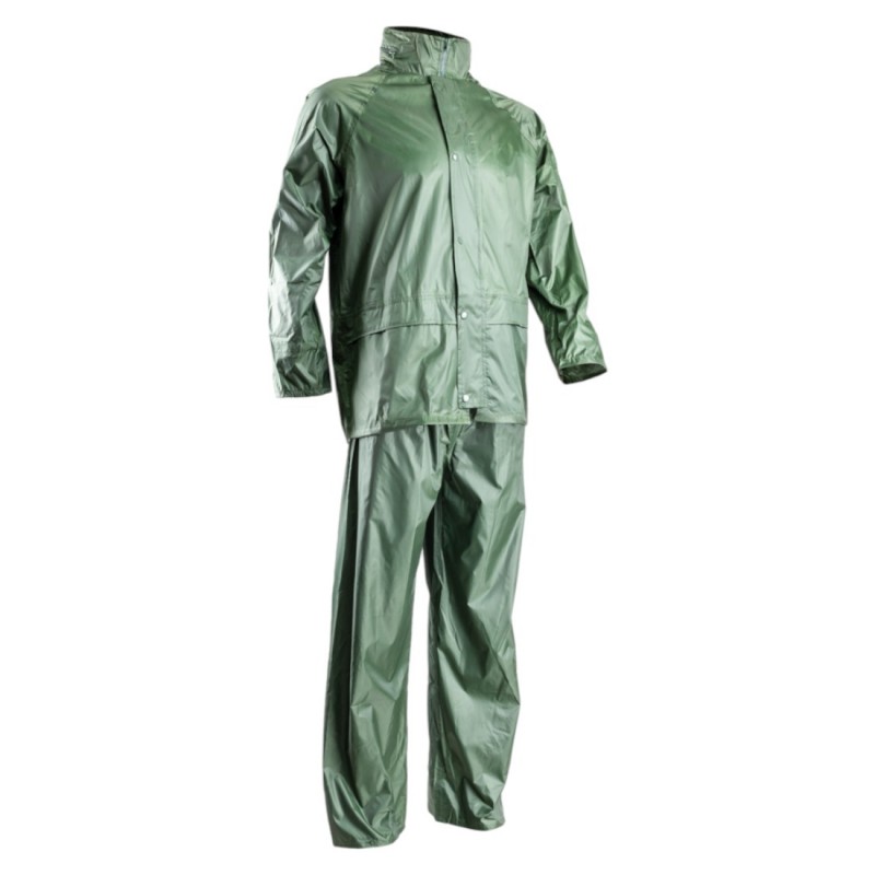 Coverguard - Ensemble de pluie souple verte (sous sachet pression) (Conditionnement) CAR