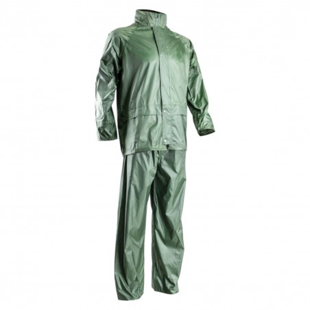 Coverguard - Ensemble de pluie souple verte (sous sachet pression) (Conditionnement) CAR