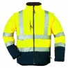 Coverguard - Veste softshell 2/1 - Jaune HV/Marine (STATION)