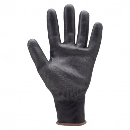 Coverguard - Gants polyester noir EUROLITE 6040 (Pack de 10)