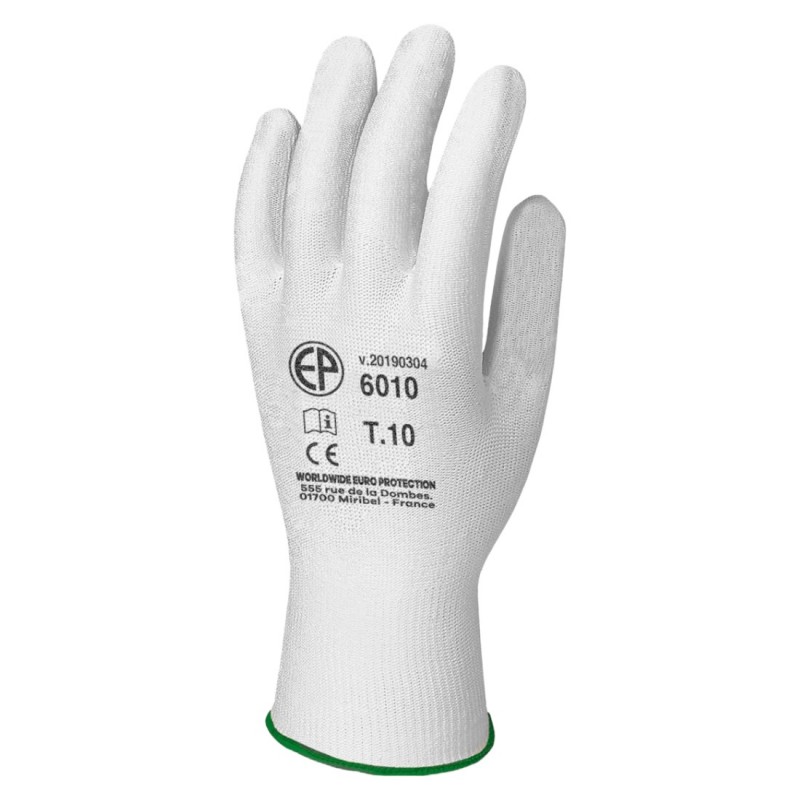 Coverguard - Gants EUROLITE 6009 tricot sans couture polyamide (Conditionnement)