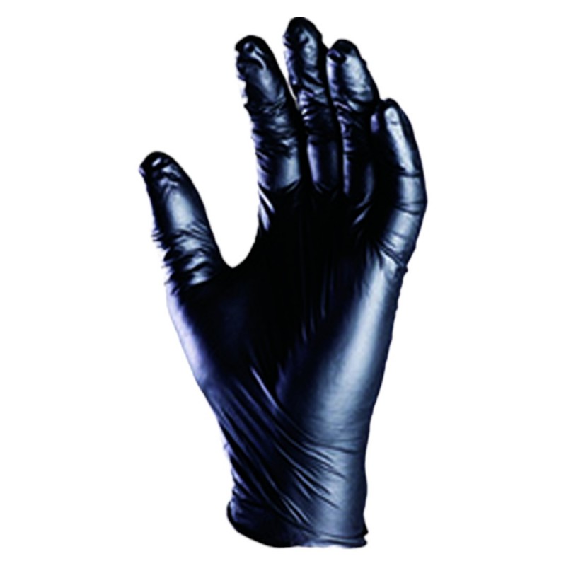 Coverguard - Gants nitrile noir non poudrés EURO-ONE 5930 (100gts)