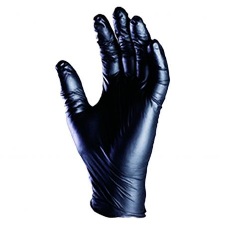 Coverguard - Gants nitrile noir non poudrés EURO-ONE 5930 (100gts)