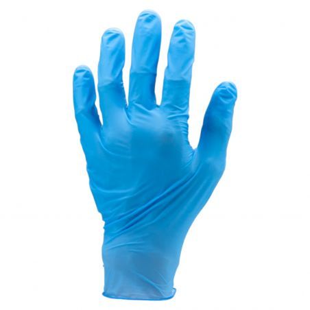 Coverguard - Gants EURO-ONE 5920 Nitrile bleu non poudré AQL1.5 (100 gants)