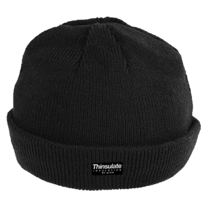 Coverguard - Bonnet SAILOR CAP Noir (100% Acrylique + isolant Thinsulate)