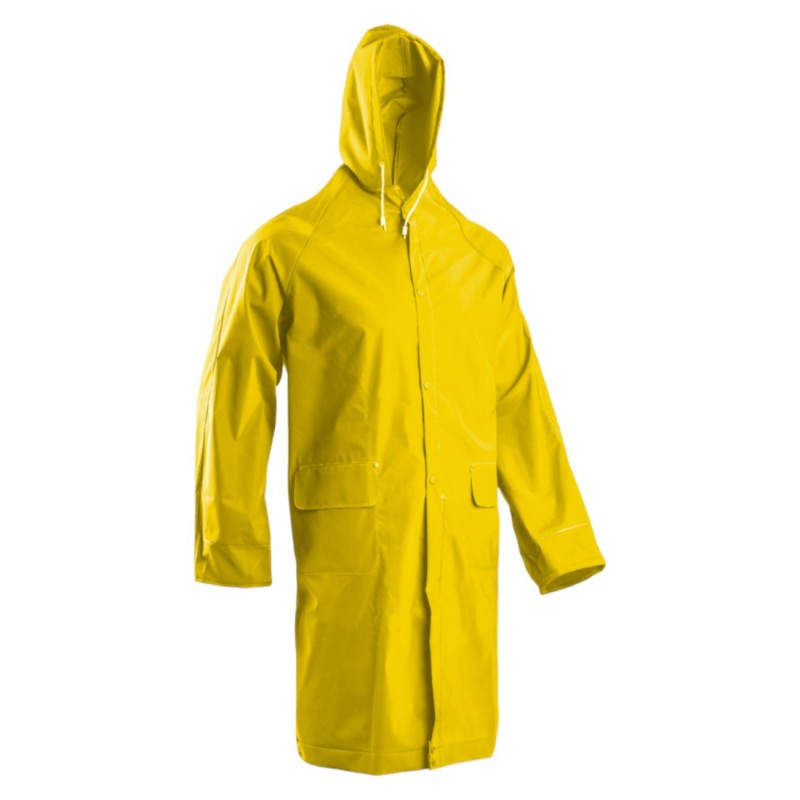 Coverguard - Manteau de pluie Jaune PVC COAT (415g/m2)