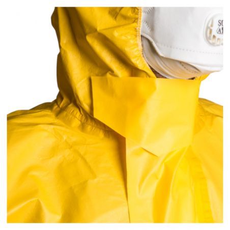 Coverguard - Combinaison multicouches COVERCHEM 3X60, 90g/m2, Type 3/4/5/6, EN14126, jaune (CARTON - 25) - 3X60 COVERALL