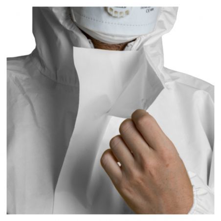 Coverguard - Combinaison Microporeux blanche 5M30 COVERALL (65g/m2 avec capuche, Type 5&6, EN14126)