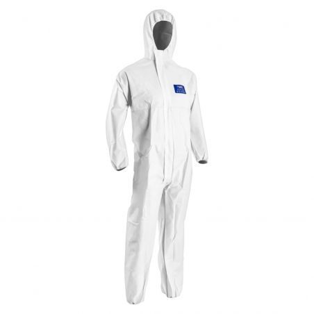 Coverguard - Combinaison SMS COVERPRO 5S10, 50g/m2 Type 5&6 avec capuche, blanche (Conditionnement 5S10 COVERALL)