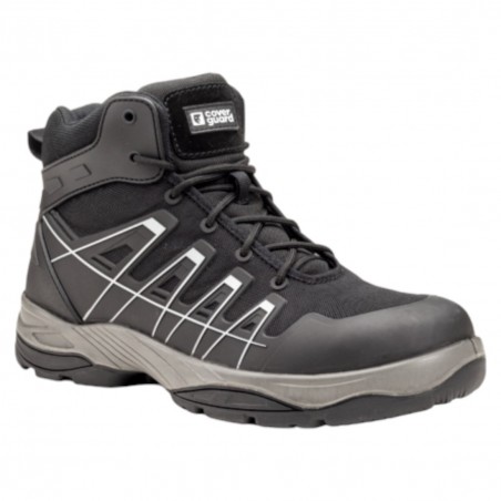 Coverguard - Chaussures de sécurité SCHORL Haute Maille Noire/réfléchissante S3 (Conditionnement)