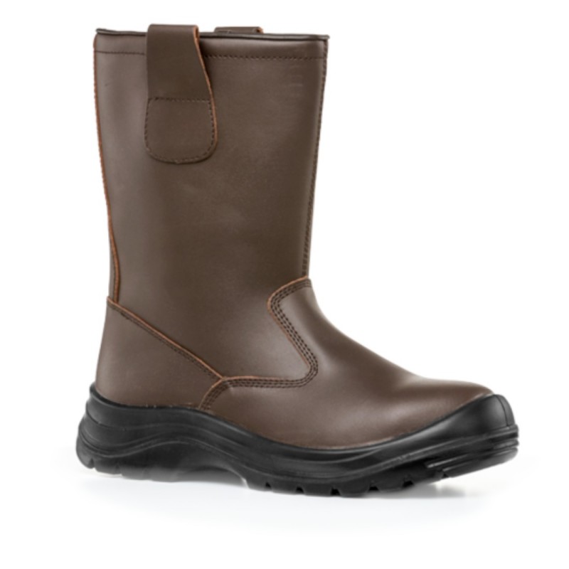 Coverguard - Botte de sécurité marron PATAGONITE (Cuir fourrée S3)