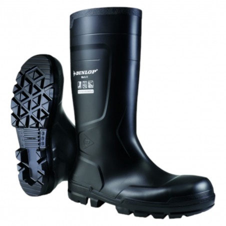 Coverguard - Dunlop bottes sécurité Work-it S5 PVC noire (WORK IT)