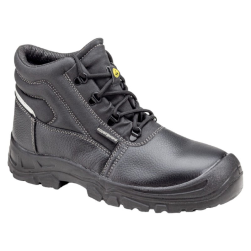 Coverguard - Chaussure de sécurité Noire AZURITE II (Haute Cuir S3 ESD)