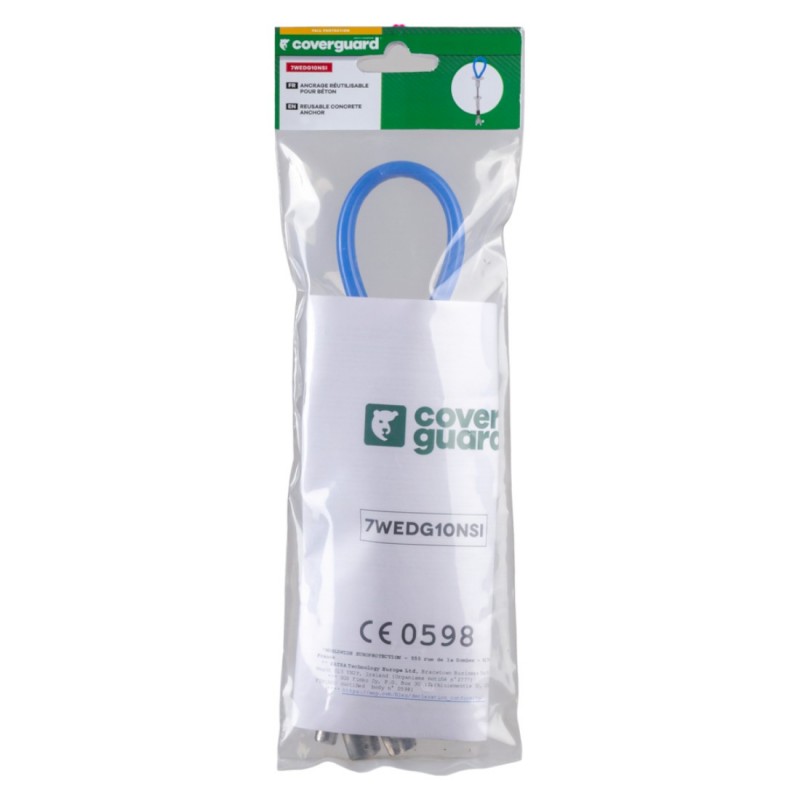 Coverguard - Ancrage réutilisable pour béton SKORA (Conditionnement)