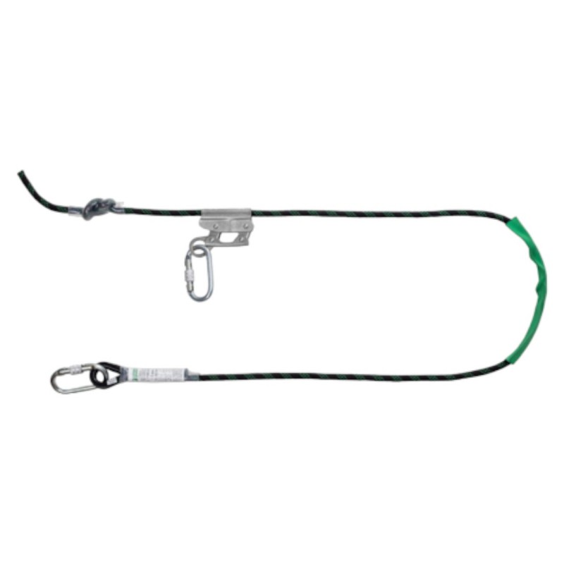 Coverguard - Longe de maintien corde tressée PINEA 2 m (EN358)