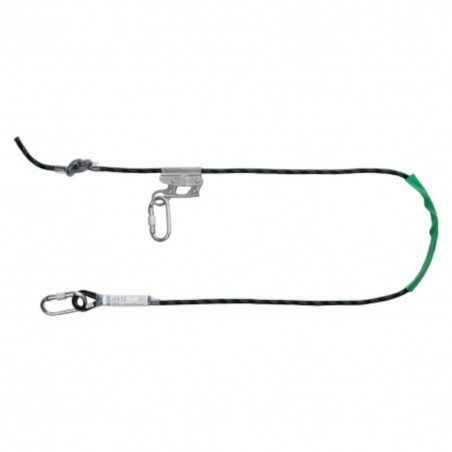 Coverguard - Longe de maintien corde tressée PINEA 2 m (EN358)