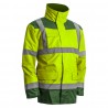 Coverguard - Parka 4/1 Jaune HV/Vert KANATA (Conditionnement)