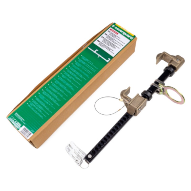 Coverguard - Ancrage coulissant pour poutre HISPAR, 90 mm à 340 mm - EN795 (HISPAR)