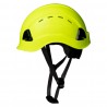 Coverguard - Casque de travail en hauteur jaune fluo ALTAI WIND (coque ABS et jugulaire 3 points, EN397 / LD / -30°)