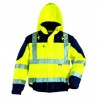 Coverguard - Blouson AIRPORT Jaune HV/Marine (300D Oxford 100% PES enduit PU + Matelassage 160g/m2)